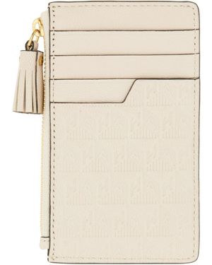 Anya Hindmarch Card Holder Cornflakes Wallets & Purses - Natural