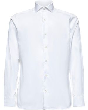 D 40 Cotton Classic Shirt - White