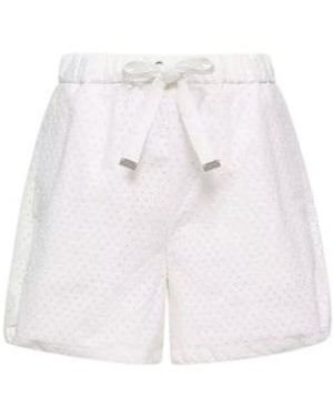 Moncler Shorts - White