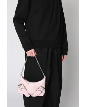 Givenchy Voyou Leather Shoulder Bag Calfskin Handbags - Black