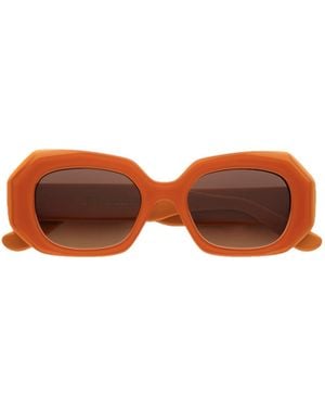 Emmanuelle Khanh Dixie Bio-Naylon Sunglasses - Brown