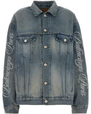 Balenciaga Denim Jacket - Blue