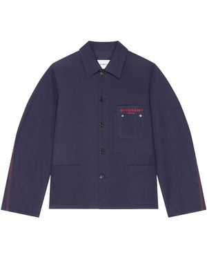 Givenchy Couture Seam Jacket - Blue