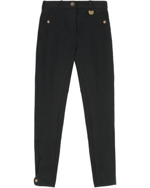 Burberry Jodhpur Pants Stretch Cotton Skinny - Black
