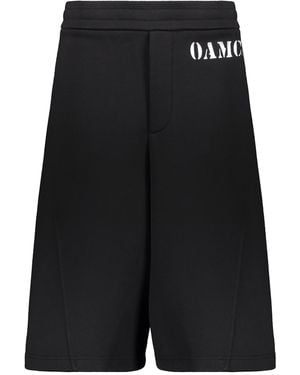 OAMC Cotton Bermuda Shorts - Black