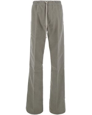Rick Owens Pants Cotton - Gray