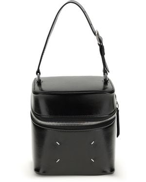 Maison Margiela Big Cube Bucket Bag Calf Leather Bos Taurus - Black