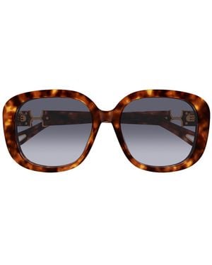 Chloé Ch0303Sk Marcie-Linea Acetato Riciclato Sunglasses - Brown