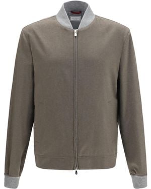 Brunello Cucinelli Cashmere Jacket - Gray