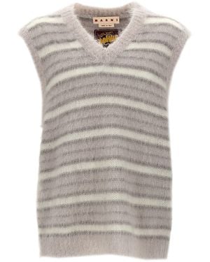 Marni Mohair Sweatshirt Clothing - Gray