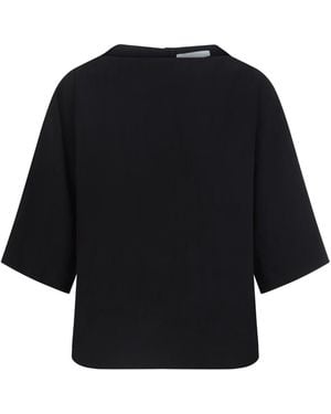 Studio Nicholson Basco T-Shirt Viscose - Black