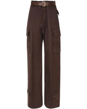 Saint Laurent Cargo Pants - Brown