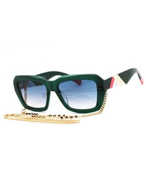 Missoni Missoni Mis0193Gs Rectangular Gradient Sunglasses - Black