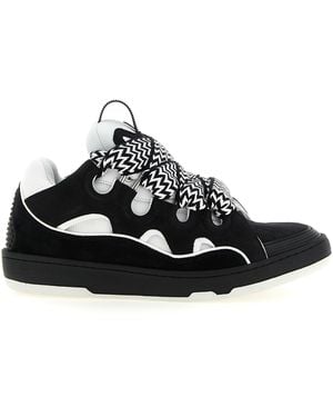 Lanvin Calfskin Chunky Sneakers - Black