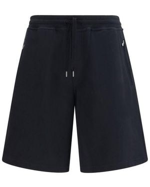 Brunello Cucinelli Cotton Bermuda Shorts - Blue