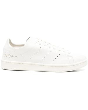adidas Trainers Y-3 Calf Leather Trainers - White