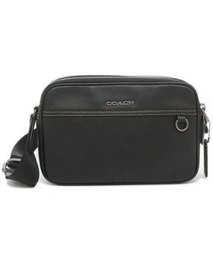 COACH Crossbody Bag Smooth Calf Leather Crossbody-Bags - Black