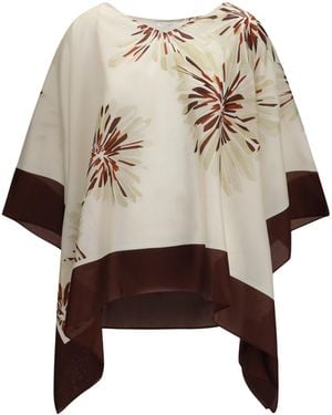 Brunello Cucinelli Silk Blouse - Natural