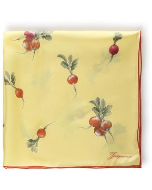 Jacquemus Scarfs Silk - Yellow