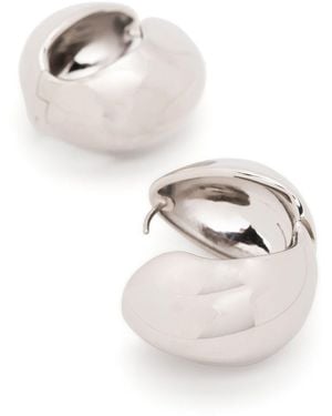 Coperni Earrings Circular - White