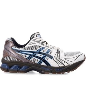 Asics Gel-Kayano 14 Mesh And Faux Leather Sneakers Synthetic Sole - Blue