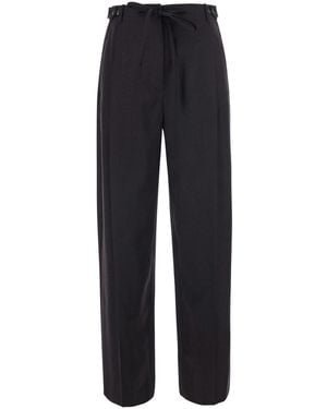 Tela Pants Fox Fabric Pants - Blue