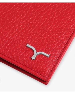 Larusmiani Passport Holder Fiumicino Document And - Red