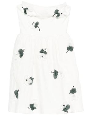 ShuShu/Tong Dress Linen - White