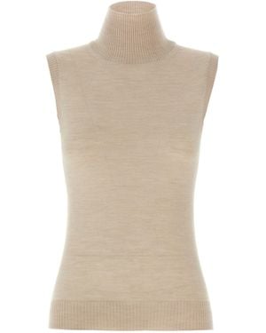 Sportmax Vertigo Tank Top - Natural