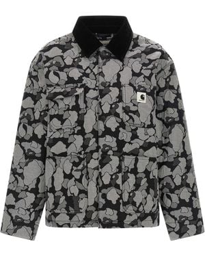 Carhartt Tapestry Chore Coat Jacket - Black