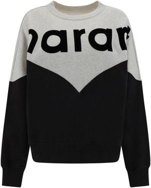 Isabel Marant Sweatshirt Houston Cotton Sweatshirts - Black