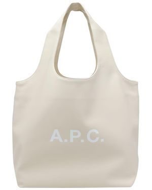 A.P.C. Ninon Tote Bag - Natural