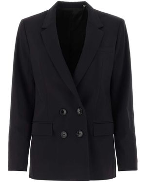 Isabel Marant Twill Manelle Blazer - Black