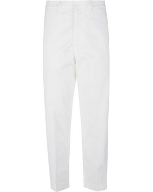 Department 5 Wide Leg Pants - White