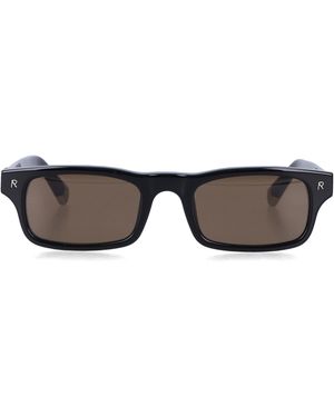Represent Aura Rectangular Acetate Sunglasses - Grey