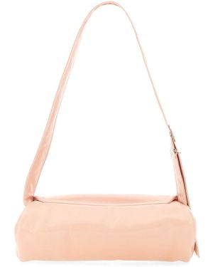 Jil Sander Cannoli Big Bag Leather Shoulder - Pink