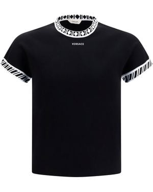 Versace Knit T-Shirt - Black