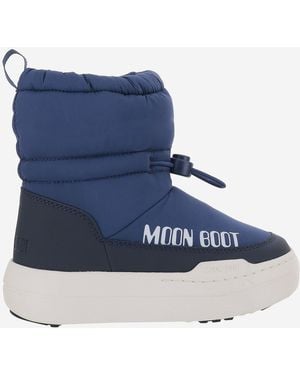 Moon Boot Nylon Ankle Boots Polyester - Blue