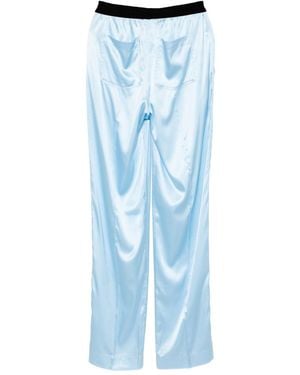 Tom Ford Satin Pants - Blue