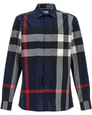 Burberry Summerton Shirt - Blue