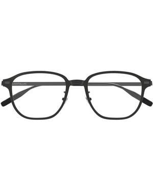 Montblanc Mb0466Oa Linea Snowcap Metallo/Iniettato Optical Frames - Black