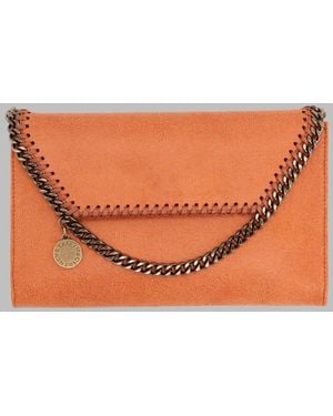 Stella McCartney Mini Falabella Bag Polyester Wallets & Purses - Orange