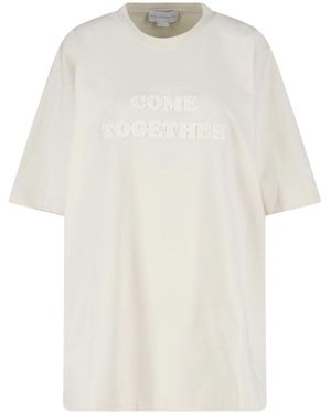 Stella McCartney T-Shirts And Polos Material 1: Cotton - White