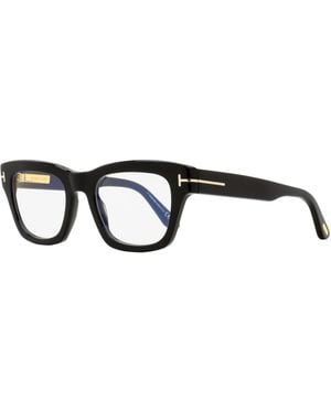 Tom Ford Block Signature Eyeglasses Tf6036-B 001 52Mm Ft6036 Plastic (Acetate) - Black