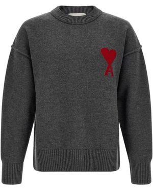 Ami Paris Sweater - Gray