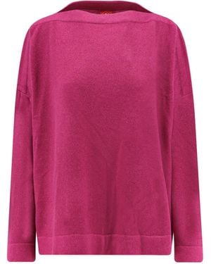 F Cashmere Daisy 1 Cashmere Sweater - Pink