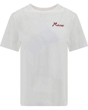 Marni Cotton T-Shirt - White