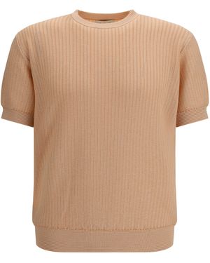 Piacenza Cashmere Cotton And Silk Blend Jumper Cotton - Natural