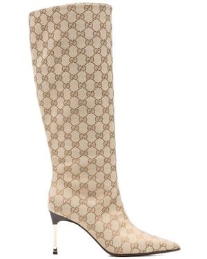 Gucci Bombshell Gg Boots - White