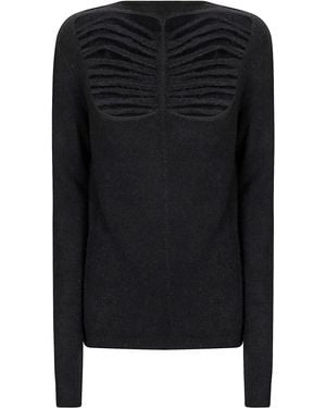 Rick Owens Ls Top - Black